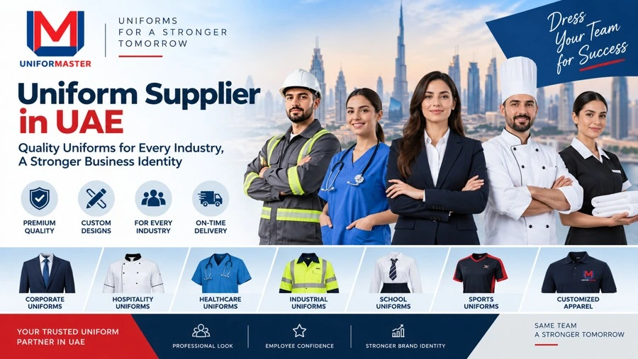 Uniform Supplier in UAE: How to Choose the Right Uniform Partner for Your Business